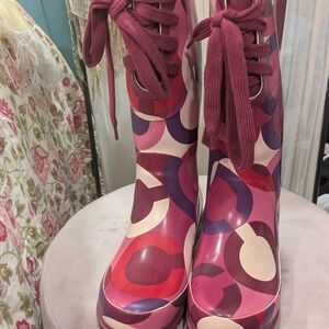 Women's COACH Boots - Periwinkle